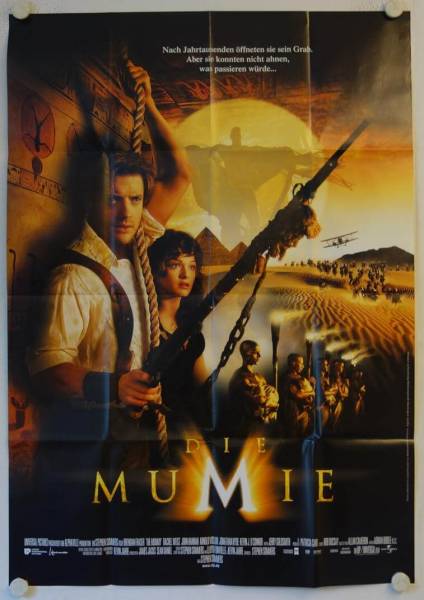 The Mummy original release german double-panel movie poster